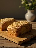 Carlotta's Bakery Authentic Tradition New York Loaf Coffee Pound Cakes (1 lb. Apple Cinnamon Crumb) View 7