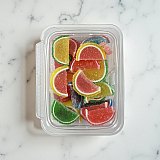 Cavalier Full Size Fruit Agar Jelly Slices, World Famous Quality, Assorted Flavors, Kosher, 1 lb. Tub View 4