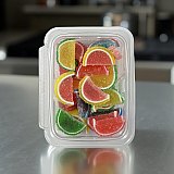Cavalier Full Size Fruit Agar Jelly Slices, World Famous Quality, Assorted Flavors, Kosher, 1 lb. Tub View 5