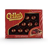 Cella's Milk Chocolate Covered Cherries – 6 oz Gift Box | 12 Foil Wrapped Cherries | Since 1864 View 1