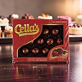 Cella's Milk Chocolate Covered Cherries – 6 oz Gift Box | 12 Foil Wrapped Cherries | Since 1864 View 4