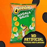 Cheetos Masala Balls from India, No Artificial Colors or Flavors, Crunchy Indian Masala Corn Snacks, 2 Pack, 84 g Each, view 4
