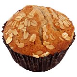 Chef Pierre Bran Muffins Individually Wrapped, 4 oz Bakery Muffins, Pack of 12 View 3