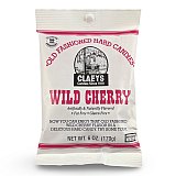 Claeys Old Fashioned Nostalgic Hard Candy – 6 oz Bags, 4 Pack | Wild Cherry