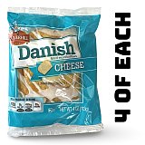 Cloverhill Bakery Danish & Honey Bun Variety Pack 16 Total Pastries, Texas Honey Buns, Cheese Danish & Iced Buns View 7