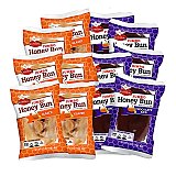Cloverhill Jumbo Chocolate Iced Honey Bun & Jumbo Glazed Honey Bun Combo | 12 Pack View 4