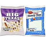 Cloverhill Jumbo White Iced Honey Bun & Big Texas Cinnamon Roll Combo | 12 Pack