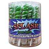 Color Splash Pops | .42 Ounce | Green Apple | 30 Count Tub