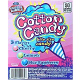 Cotton Candy Bite Size Candies Nuggets: Blue Raspberry, Cherry, & Lemon | 3 Pound View 5