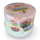 Cotton Candy Cake With Marshmallow Bits, Strawberry, Green Apple, Blue Raspberry and Lemon View 1