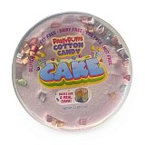 Cotton Candy Cake With Marshmallow Bits, Strawberry, Green Apple, Blue Raspberry and Lemon View 2