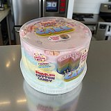 Cotton Candy Cake With Marshmallow Bits, Strawberry, Green Apple, Blue Raspberry and Lemon View 7