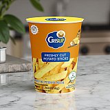 Crisup Freshly Cut Potato Sticks Variety Pack Includes Original, Honey Butter, Truffle and Black Pepper, 8 Pack View 8