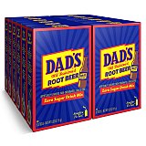Dad's Old Fashioned Root Beer Singles To Go Sugar Free Powder Drink Mix 6 Sticks Per Box, 12 Boxes (72 Total Sticks) View 1