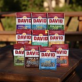David Sunflower Seeds Variety Pack, 10 Bags May include BBQ, Dill Pickle, Ranch, Bacon Mac n Cheese, Buffalo Ranch, Sweet & Salty, Sweet & Spicy, Jalapeno, Sour Cream & Onion Or Spicy View 2