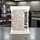 Dehydrated Rainbow Mashmallows Bulk Value Pack 2 Pound Sealed Bag View 3