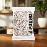Dehydrated Rainbow Mashmallows Bulk Value Pack 2 Pound Sealed Bag View 4