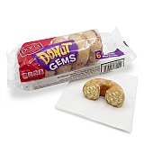 Dolly Madison Donut Gems Variety Pack, 12 Assorted Mini Donut Sleeves, Powdered, Glazed, Chocolate Frosted & Crunch View 5