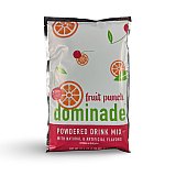 Dominade Bulk Powder Drink Mix – 1 Bulk Bag | Yields 2 Gallons | Fruit Punch