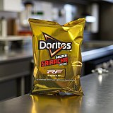 Doritos Golden Sriracha Reduced Fat Tortilla Chips – 1 oz Bags, 16 Count View 6