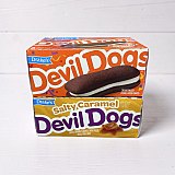 Drake's Devil Dogs Combo Pack – Regular & New Salted Caramel Flavor Snack Cake Cream Sandwiches | 1 Box of Each View 2