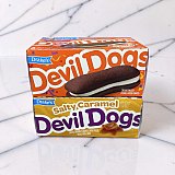 Drake's Devil Dogs Combo Pack – Regular & New Salted Caramel Flavor Snack Cake Cream Sandwiches | 1 Box of Each View 5
