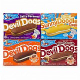 Drake's Devil Dogs Ultimate Variety Pack, Original, Salted Caramel, Mochaccino & Sunny Doodle, 4 Boxes, 32 Cakes