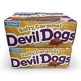 Drake's Limited Edition Devil Dogs – 2 Boxes | Salted Caramel Chocolate Snack Cake Sandwiches View 1