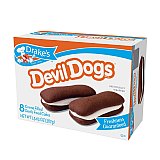 Drake's Devil Dogs Sandwich Chocolate and Vanilla Cream Snack Cakes (2-Boxes) View 4