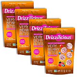 Drizzilicious Mini Rice Cake Bites, Very Berry | 4 Bags
