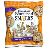 Educational Snack Crackers by Dick & Jane | 1 Ounce | Variety | Pack of 30 View 5
