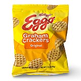Eggo Waffle Shaped Graham Crackers, School Approved Smart Snacks, Original Flavor | 10 Bags View 1