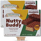 Fieldstone Bakery Chocolate Covered Wafers & Peanut Butter | 24 Count Box | 2 Packs View 3