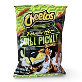Flamin’ Hot Spicy Dill Pickle Crunchy Cheetos – 2.75 oz Bags, 8 Count View 2