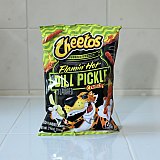 Flamin’ Hot Spicy Dill Pickle Crunchy Cheetos – 2.75 oz Bags, 8 Count View 7