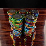 Foil-Wrapped Chocolate Casino Chips – Mixed Denominations | Approx. 100 or 200 Count Options View 2