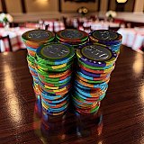 Foil-Wrapped Chocolate Casino Chips – Mixed Denominations | Approx. 100 or 200 Count Options View 4