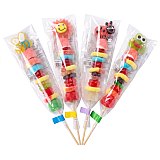 Forever Sweet Candy Kabobs, Gourmet Gummy Candy Skewers, Individually Wrapped & Giftable, Choose Spring or Woodland View 2
