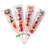 Forever Sweet Candy Kabobs, Gourmet Gummy Candy Skewers, Individually Wrapped & Giftable, Choose Spring or Woodland View 3