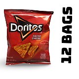 Frito Lay Single Serve Chips 12 Pack, 1 oz, Choose Doritos, Ruffles & More Assorted Snack Bags View 3