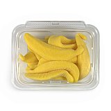Fruit Flavored and Shaped Gummies, Large Bananas, 1 lb. Tub