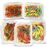 Fruity Flavorful Colorful Nostalgic Gummy Worms Candy,  1 Lb. Tub View 8