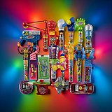 Fun Candy With Built-In Toys Box | 15 Retail-Size Functional Toy Candy Items | Box Varies | Includes Grinders, Cars, Fans, Clackers & More View 6