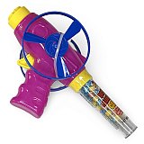 Fun Candy With Built in Toys - Candy Filled Disk Launcher, 2 Pack (Colors vary) View 3