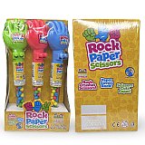 Fun Candy With Built in Toys - Candy Filled Rock, Paper Scissors, 2 Pack (Colors vary) View 2
