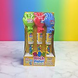 Fun Candy With Built in Toys - Candy Filled Rock, Paper Scissors, 2 Pack (Colors vary) View 4