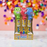 Fun Candy With Built in Toys - Candy Filled Rock, Paper Scissors, 2 Pack (Colors vary) View 5