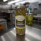 Gambino's New Orleans Spicy Pickled Asparagus, 16 Fl Oz View 2