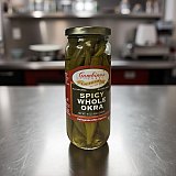 Gambino's New Orleans Spicy Pickled Whole Okra, 16 Fl Oz View 4