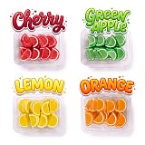 Gourmet Agar Jelly Fruit Slices, 1 lb Tub, Choose Mini or Full Size, 20+ Fruit Flavors, Vegan & Gluten Free View 5